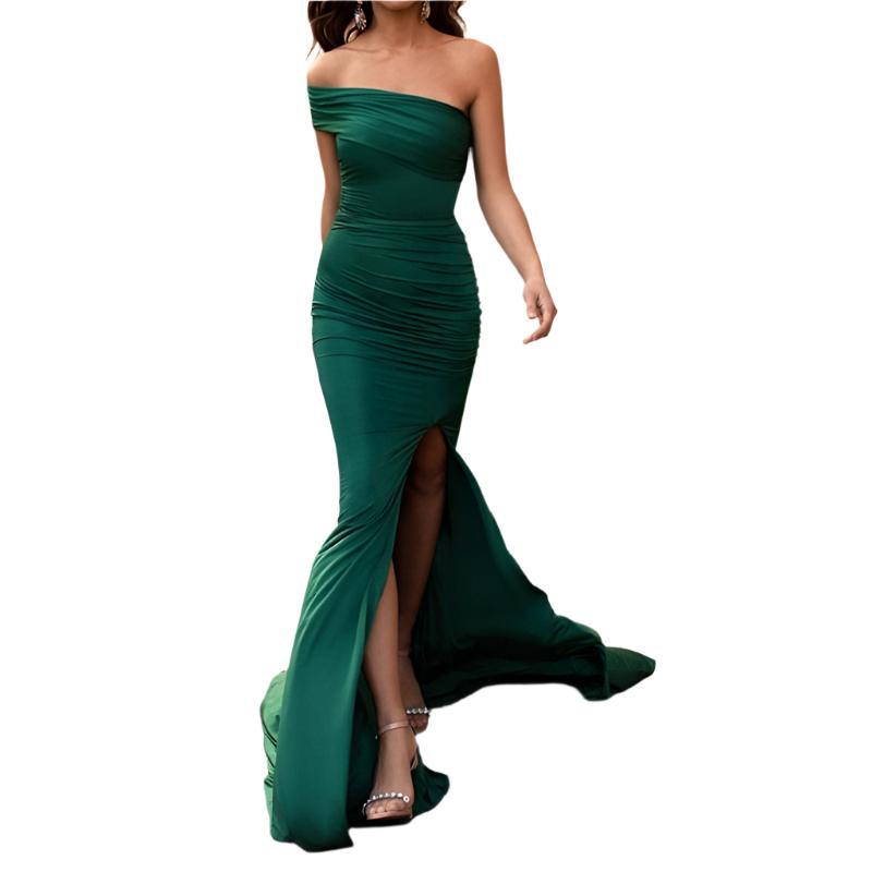 Spotlight Ready: How to Style the Must-Have One-Shoulder Evening Gown