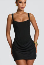 Graceful Sleeveless Mini Dresses