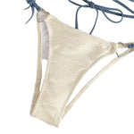 Drawstring strap bikini