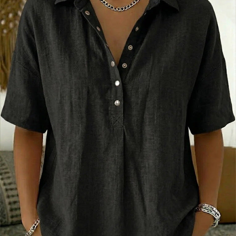Short-sleeved Shirt - black
