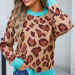 Pullover Flower Plus Size Sweater - runwayfashionista.com