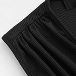 Pleats and Decorative Grooves Sleeveless Romper - rnwayfashionista.com