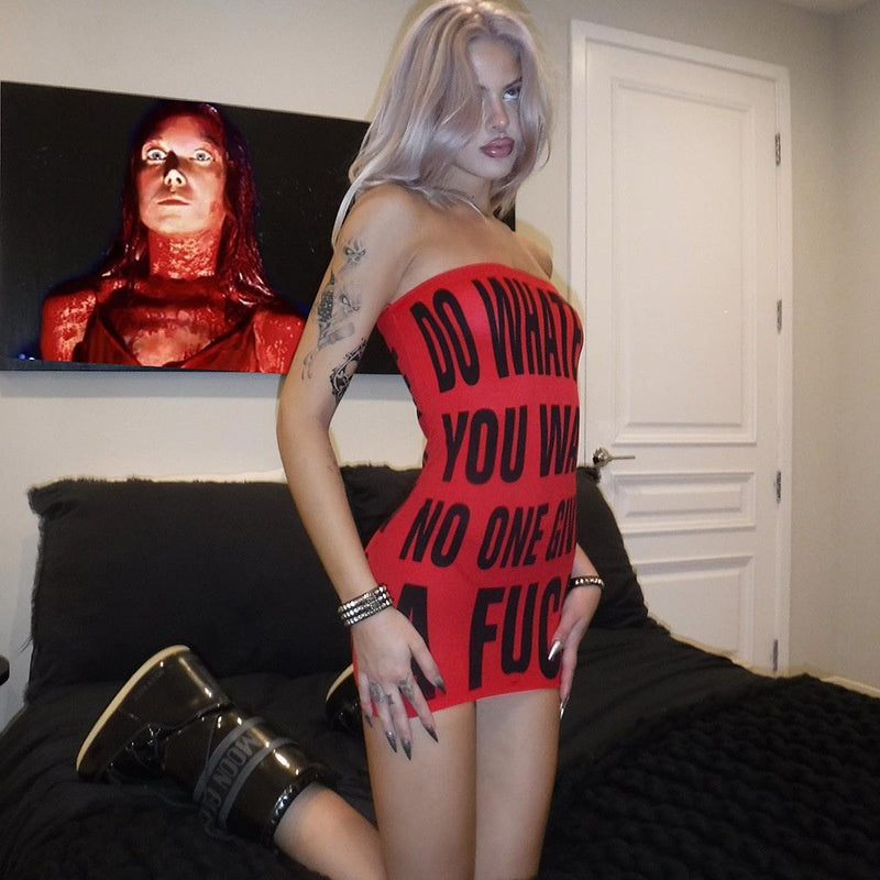 Fitted Slimming Printed Wrap Mini Dress - red