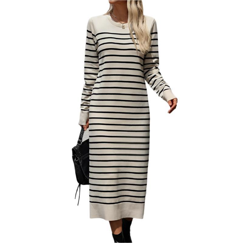 Fashionable Striped Dress