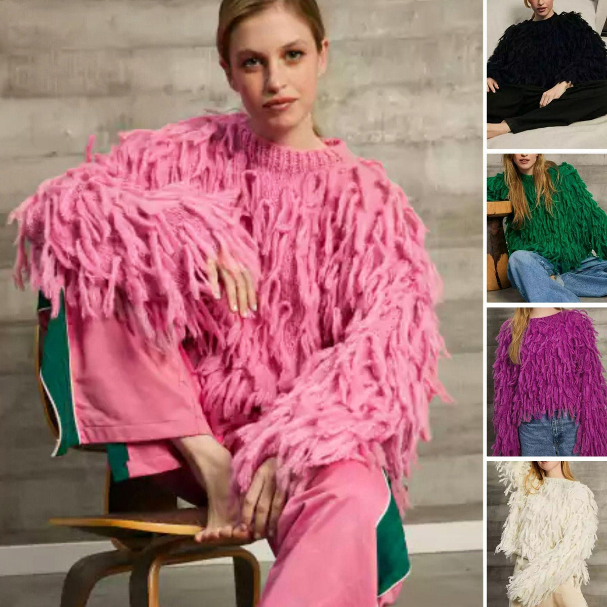 Casual High Street Fashion Sweater - runwayfashionista.com