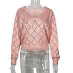 Long Sleeve Loose Knitted Sweater Top