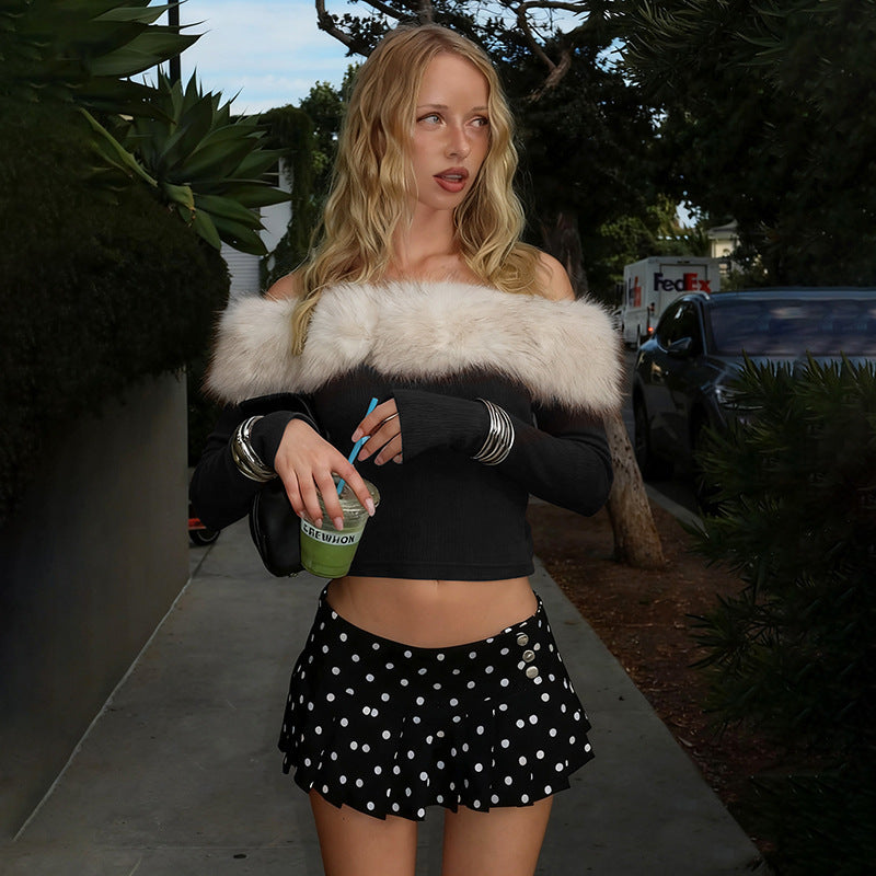 Bold Fur Patchwork Top: Stand Out Style