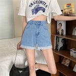 Casual Versatile Denim Shorts