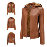 Gemini saidHooded Long Sleeved Jacket: The Ultimate Urban Essential - brown