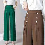 Chic High-Waisted Wide-Leg Pants