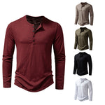 Long-sleeved Pullover Top - maroon
