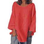 Loose top T-shirt - runwayfashionista.com