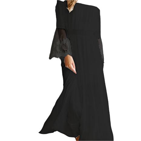 Bohemian Off Shoulder Maxi Dress - runwayfashionista.com