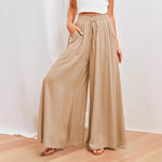 The Essential Elastic Wide-Leg Pant