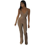 Bandage Jumpsuits Sleeveless