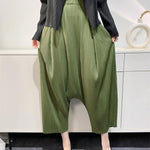 Wrinkled Harem Pants