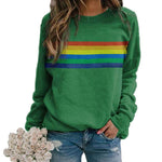 Round Neck Pullover Sweatshirt