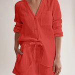 Summer Pajamas Made of Pure Cotton Gauze - runwayfashionista.com