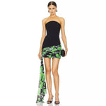 Strapless Bodycon Mini Bandage Dress