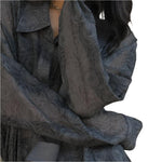 Unique shirt with slight transparency-runwayfashionista.com