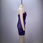One Shoulder Strapless Mini Dress