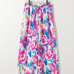 Printed Wide Leg Pants - runwayfashionista.com