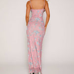 Suspender Skirt Vacation Beach Long Dresses - pink