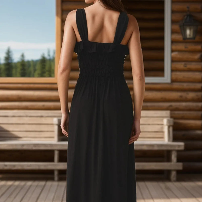 French women's dress for beach leisure vacation - runwayfashionista.com