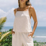 Sculptural Summer Chic | The High-End One-Shoulder Linen Reveal - white