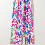 Printed Wide Leg Pants - runwayfashionista.com