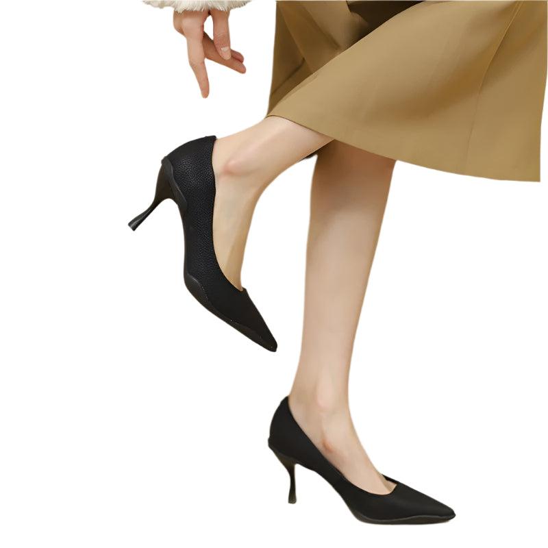 Shallow Mouth Pointed High Heels