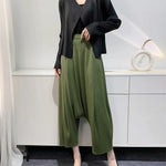 Wrinkled Harem Pants