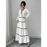 Shape a confident, elegant A-line silhouette with this stylish two-piece set.