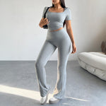 T-Shirt Long Pants Two Piece Set