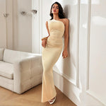 Asymmetrical Chic: The Waist Cinched Midi