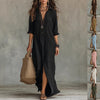 Long-sleeve Maxi Dress