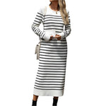 Fashionable Striped Dress