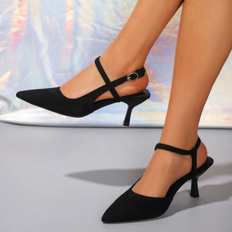 High Heels With Pointed Toes