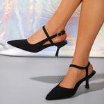 High Heels With Pointed Toes