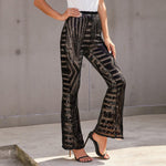 Sequin High Waisted Pants - runwayfashionista.com