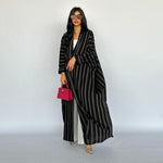 Zebra Print Abaya Cardigan