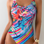 One-Piece Swimsuit Printed: Style & Confidence in Every Curve!