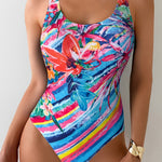 One-Piece Swimsuit Printed: Style & Confidence in Every Curve!