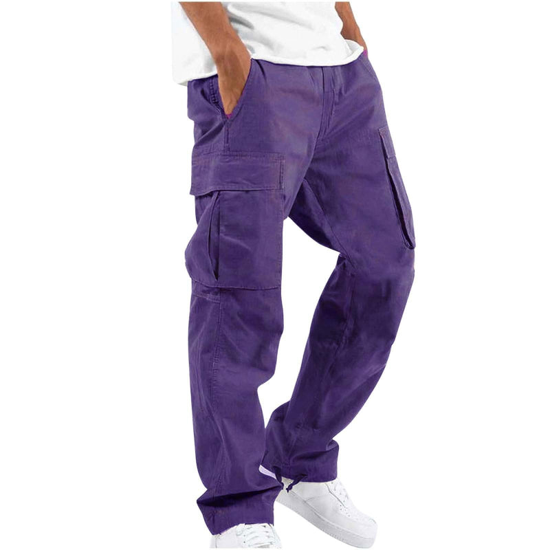 The Drawstring Utility Straight: Redefining Summer Commuter Chic - purple