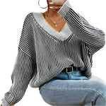 Striped Contrasting Sweater