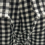 Plaid Round Neck Half Sleeve Top and Pants Set -runwayfashionista.com