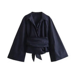 Vintage Elegant Luxury Blouses: Timeless Sophistication for the Modern Woman - black