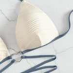Drawstring strap bikini