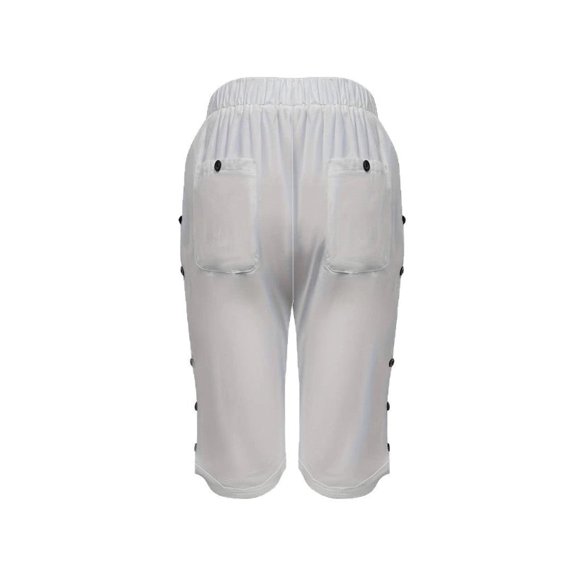 Versatile High-Waist Casual Shorts