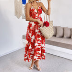 Maple Leaf Summer Dress - runwayfashionista.com